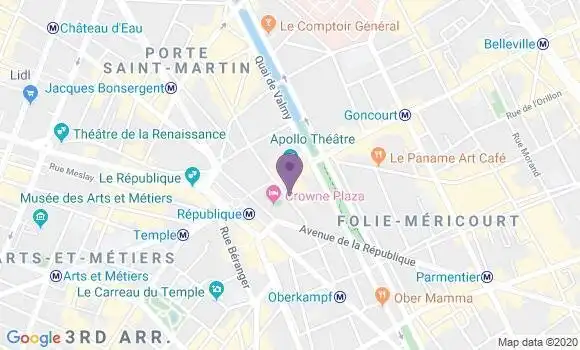 Localisation Revue Christine