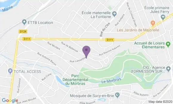 Localisation Desclaux Thierry