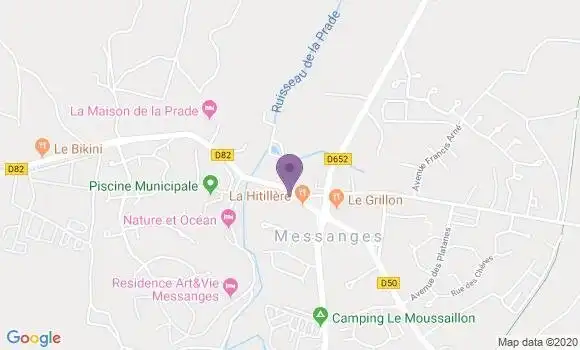 Localisation Infantes Christelle