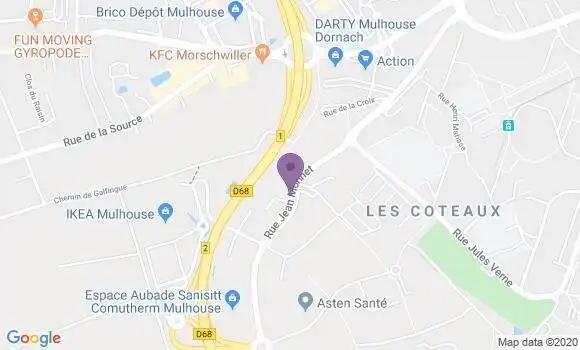 Localisation Lambert Lionel