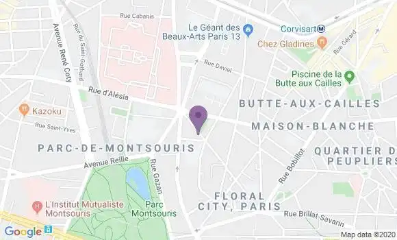 Localisation Robert Thibaut