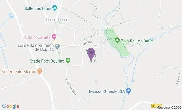 Localisation Boussens Philippe Emmanuel