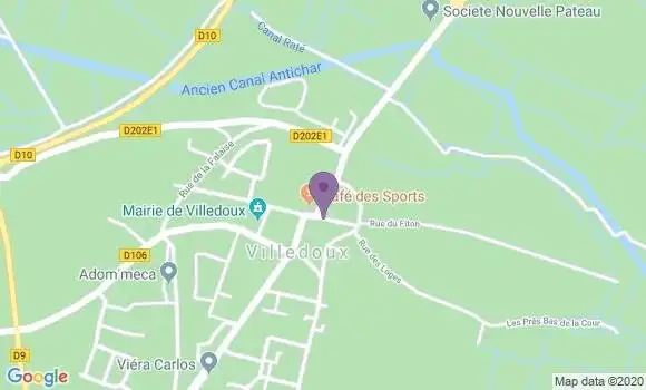 Localisation Brissac Hélène
