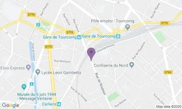 Localisation Vanderbecq Fabienne