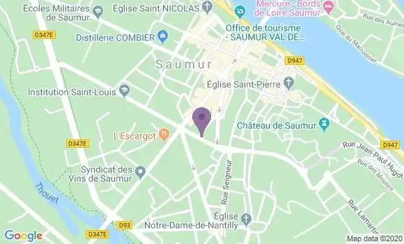 Localisation Chardon Lucet Gaëlle