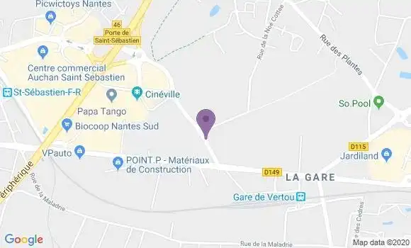 Localisation Milin David