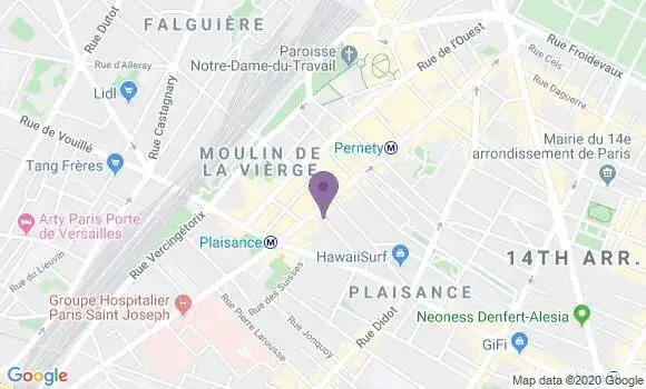 Localisation Magnien Frédéric