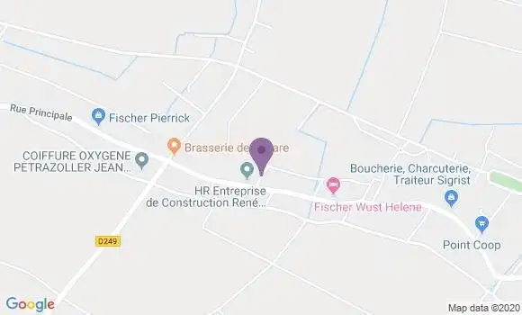 Localisation Bendel Eckard
