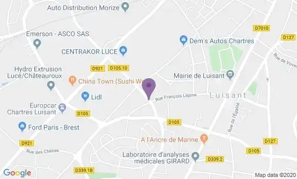 Localisation Le Clainche Stéphane