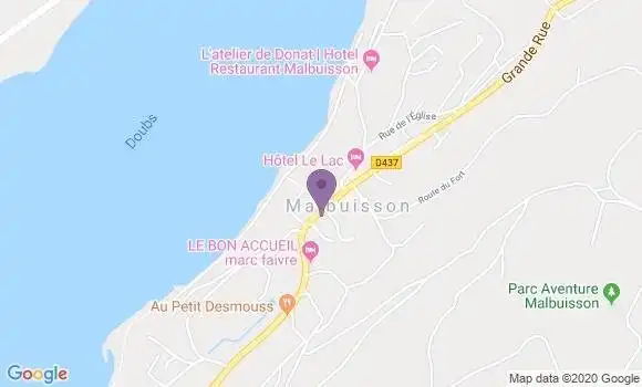 Localisation Queney Emilie
