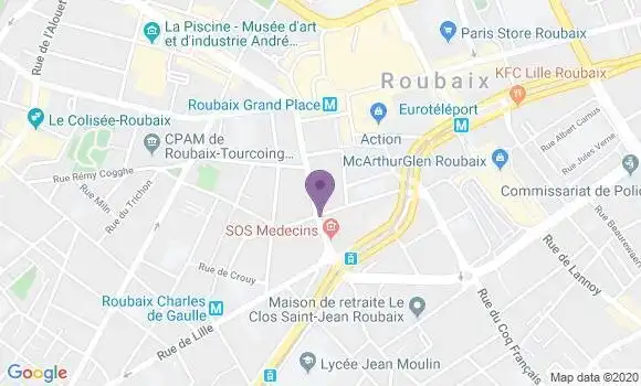 Localisation Deley Nicolas