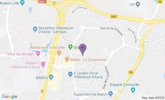 Localisation Farvacque David