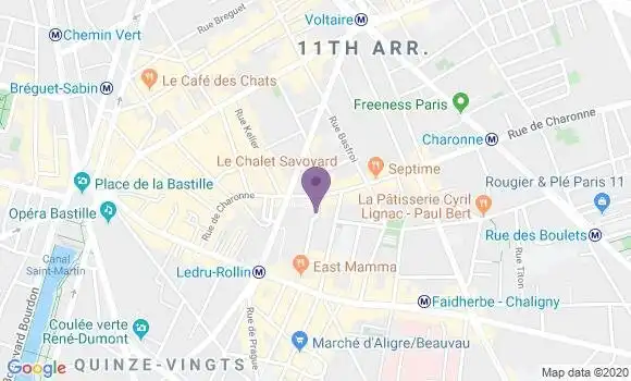 Localisation Delorme Jean Claude