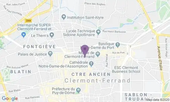 Localisation Guyot Brigitte