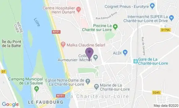 Localisation Jackman Allain Charlotte
