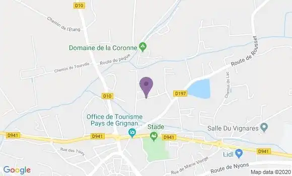Localisation Kusendova Cédric