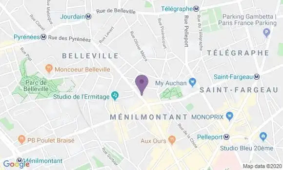 Localisation Caminade Manuel