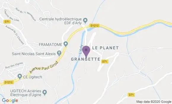 Localisation Sevessand Guillaume