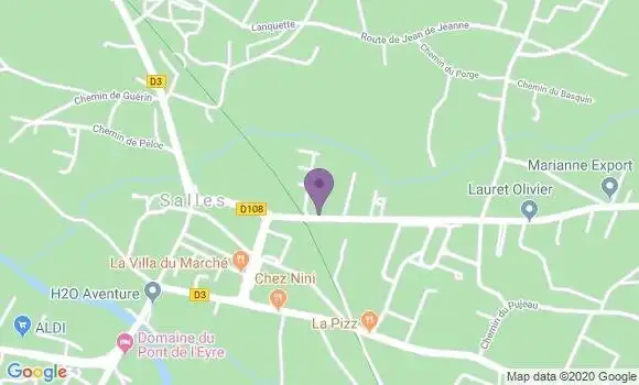 Localisation Le Gall Delphine