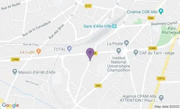 Localisation Teule Jean Michel