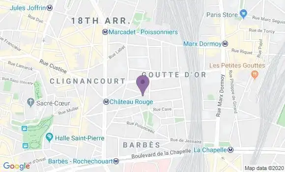 Localisation Le Chapelain Gwenaël
