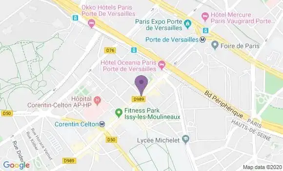 Localisation Beguin Bruno