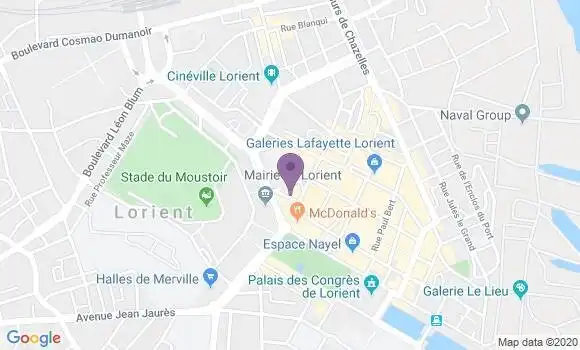 Localisation Godiveau Jean Louis