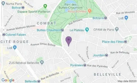 Localisation Bommier Pacôme