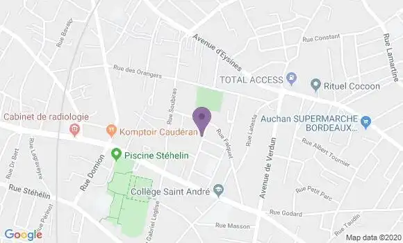 Localisation Romatet Ariane