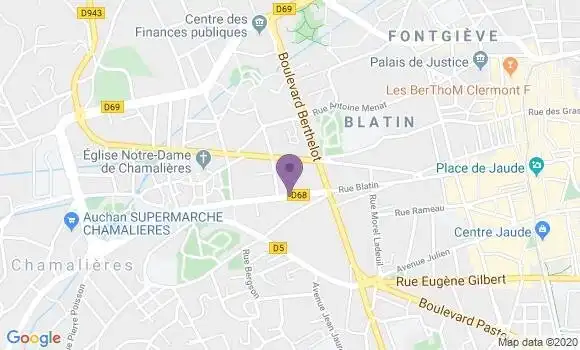 Localisation Bernard Benjamin