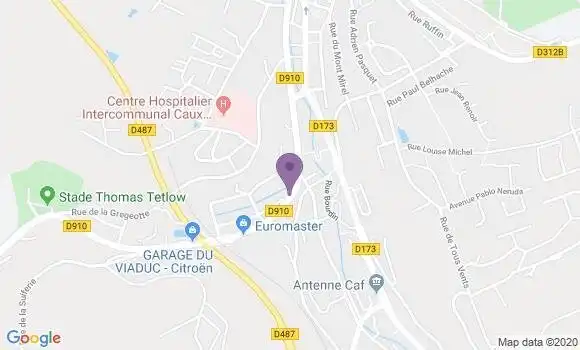 Localisation Lucas Hinault Michelle