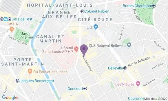 Localisation Sanchez Romina