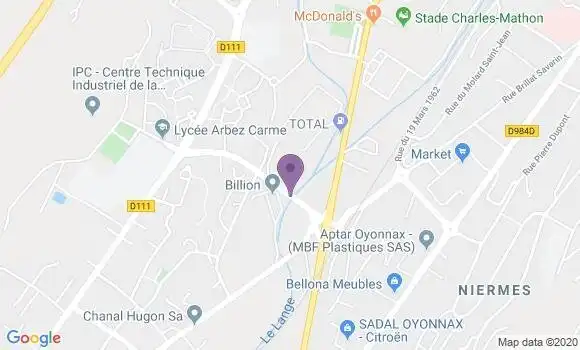 Localisation Canehan Marine