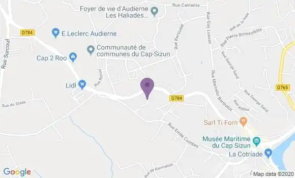 Localisation Kervevan Serge