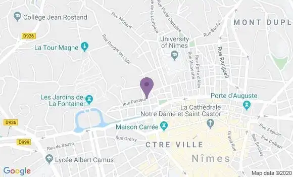 Localisation Bottero Françoise