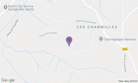 Localisation Vaganay Bertrand