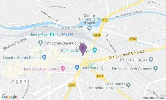 Localisation Mondin Luc