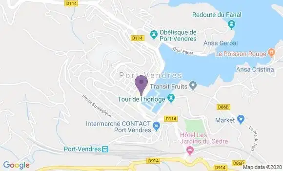Localisation Costa Adrienne