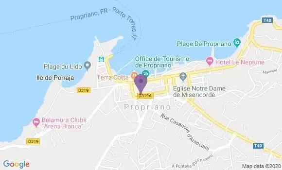 Localisation Palmieri Andrée