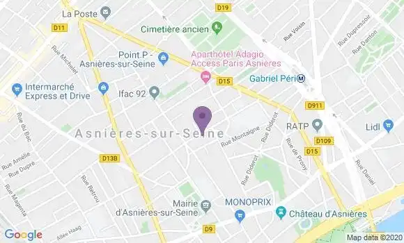 Localisation Bravaccio Aristide
