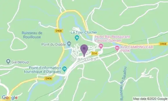 Localisation Broch Virginie