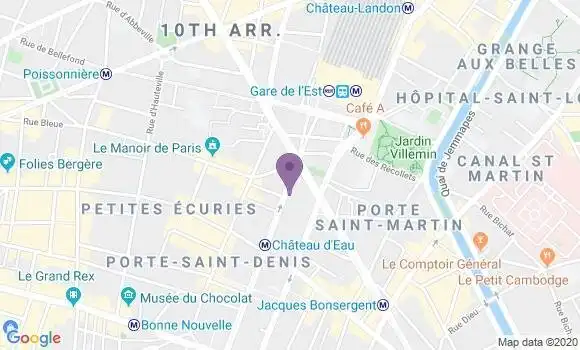 Localisation Vermeulen Matthieu