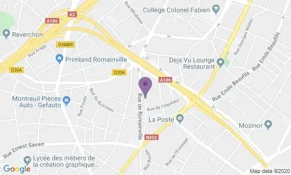 Localisation Bouheret Amandine