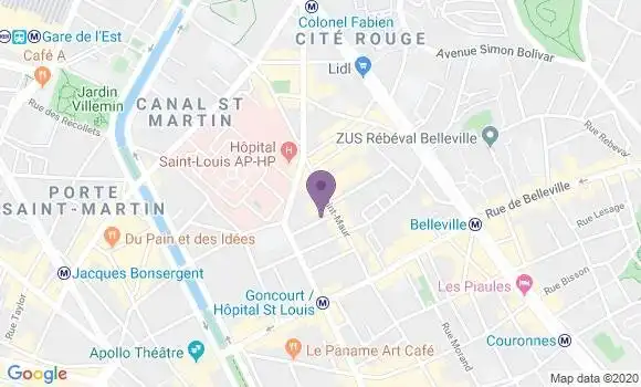 Localisation Aubert Maguero Nicolas
