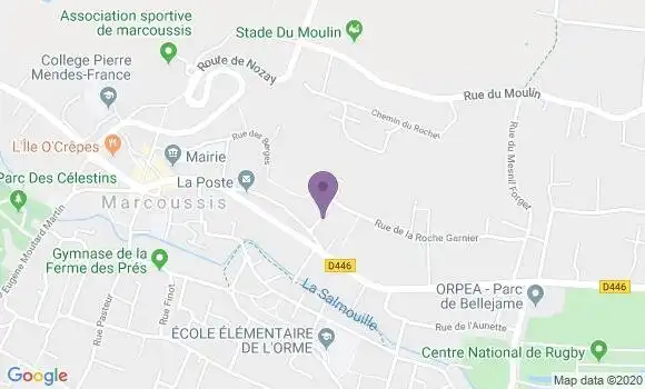 Localisation Penard Aumeunier Karine