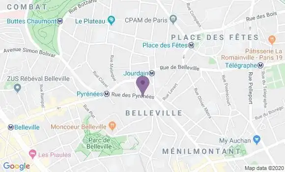 Localisation Delorme Pascale