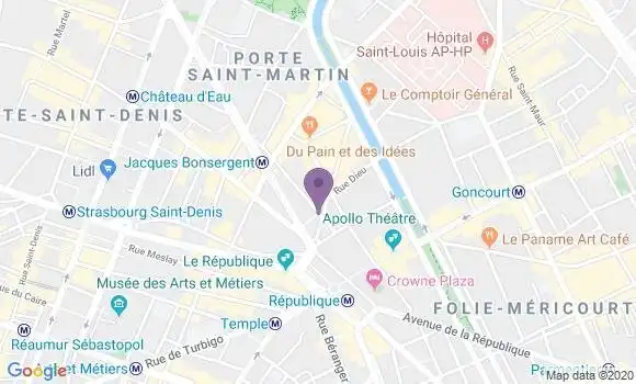 Localisation Madinier Marie