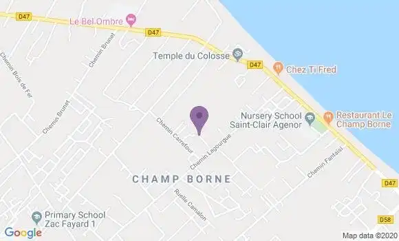 Localisation Mbarga Daniel
