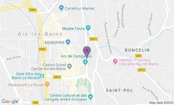 Localisation Commeau Philippe
