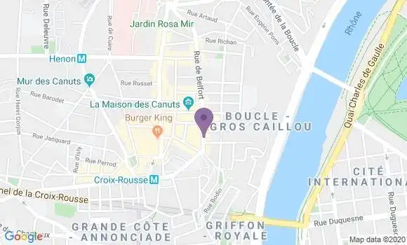 Localisation Maire Amiot Monique